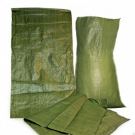 Мешок для строительного мусора зеленый полипропиленовый 55х95 (50 кг)